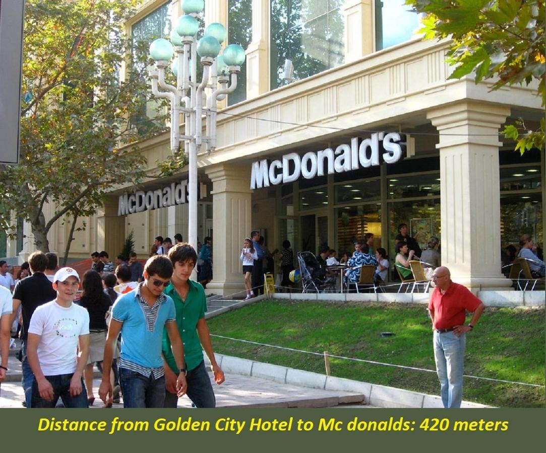 Golden City Hotel Baku Eksteriør billede